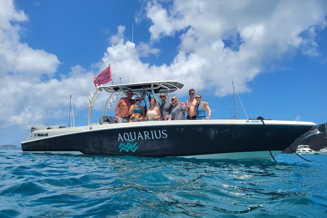USVI Private Boat Charters - New, Fast Powerboats for Half and Full Day - A private boat day built around your group