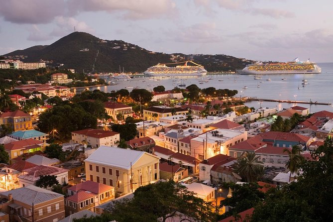 Vi Top Taxi &Tours USVI-St Thomas Private Group-Island Tour - Mountain Top and the view toward the British Virgin Islands