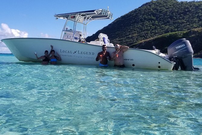 Virgin Islands private Boat Charter Local Legend LL2 - How the seven-hour route can work